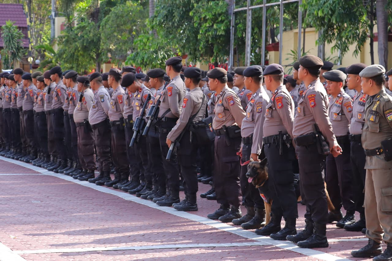 1.273 Personel Gabungan Bakal Amankan Aksi Unjuk Rasa 1 September di Palu