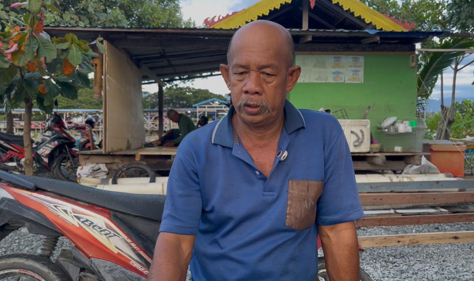 Gelombang Tinggi Pengaruhi Aktivitas Nelayan di Pesisir Palu