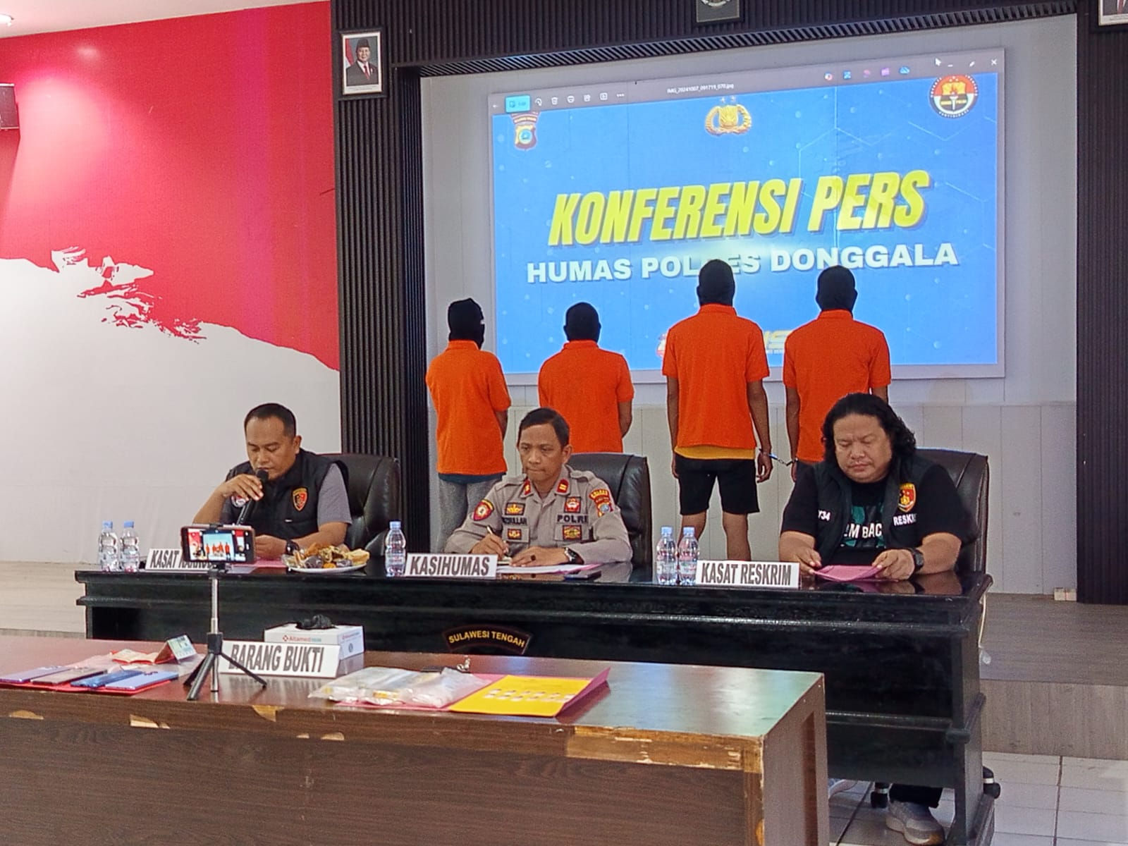 Terbongkar! 12 Paket Sabu Diselipkan di BH Perempuan di Donggala Ditangkap Polisi