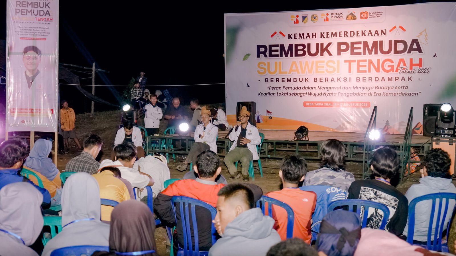 Inisiasi Kemah di Desa Taipa Obal, Fathur Razaq Satukan Pemuda dan Masyarakat
