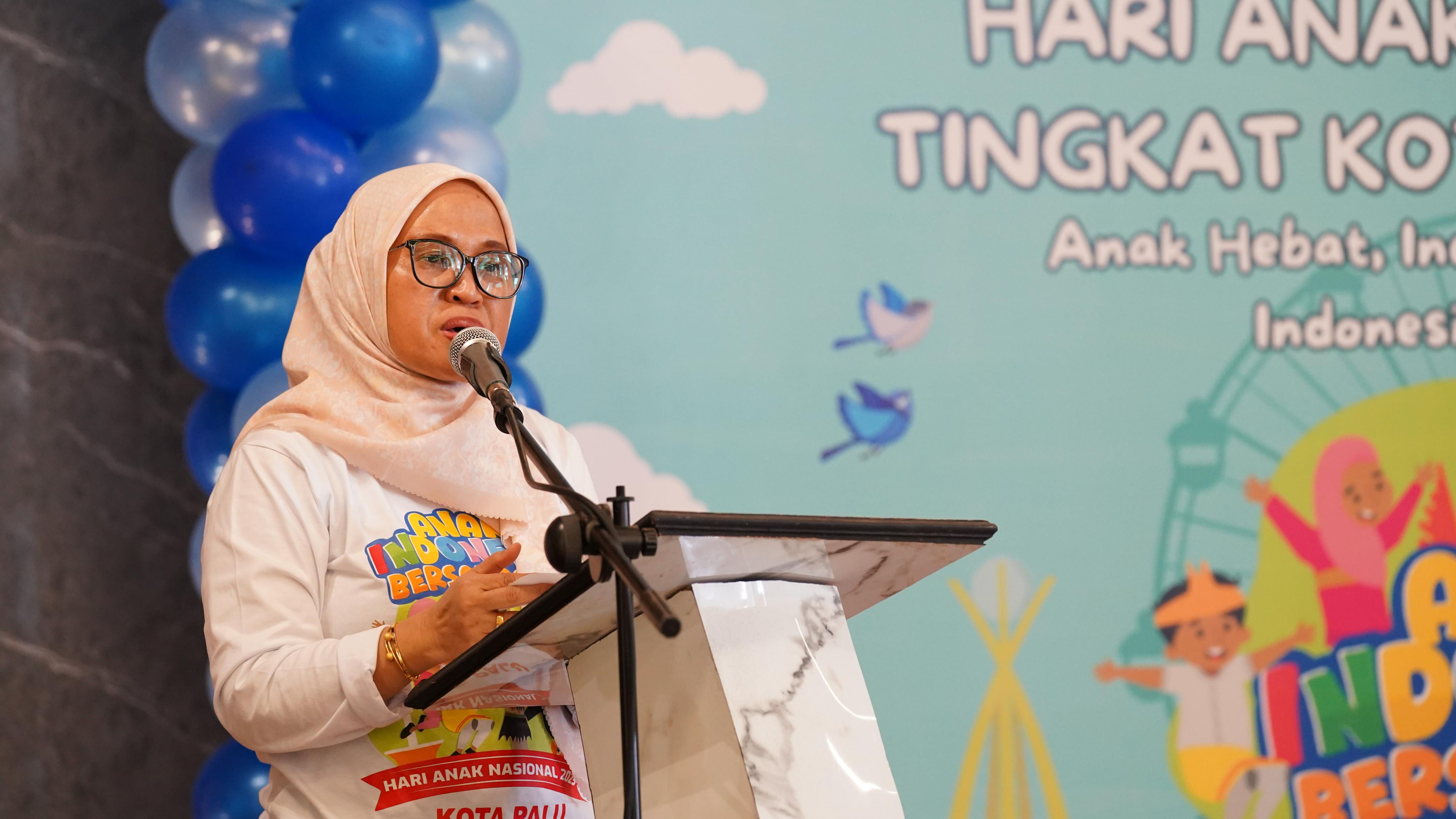Hari Anak Nasional: Palu Komitmen Penuhi Hak Anak, Ancaman Narkoba Jadi PR