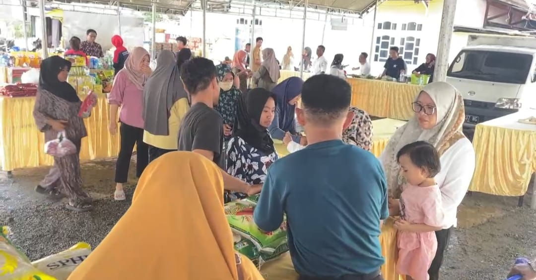 Ada Pasar Murah di Taipa Jelang HUT Palu ke-47, Harga Bahan Pokok Lebih Murah dari Pasar