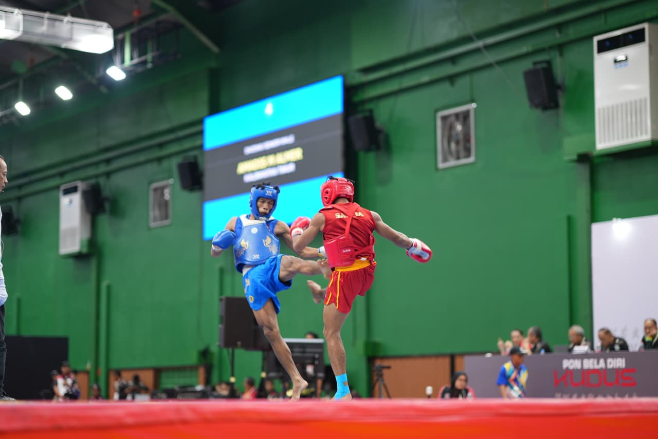 Atlet Wushu Sarhan Tambah Koleksi Medali untuk Sulteng di PON Bela Diri 2025