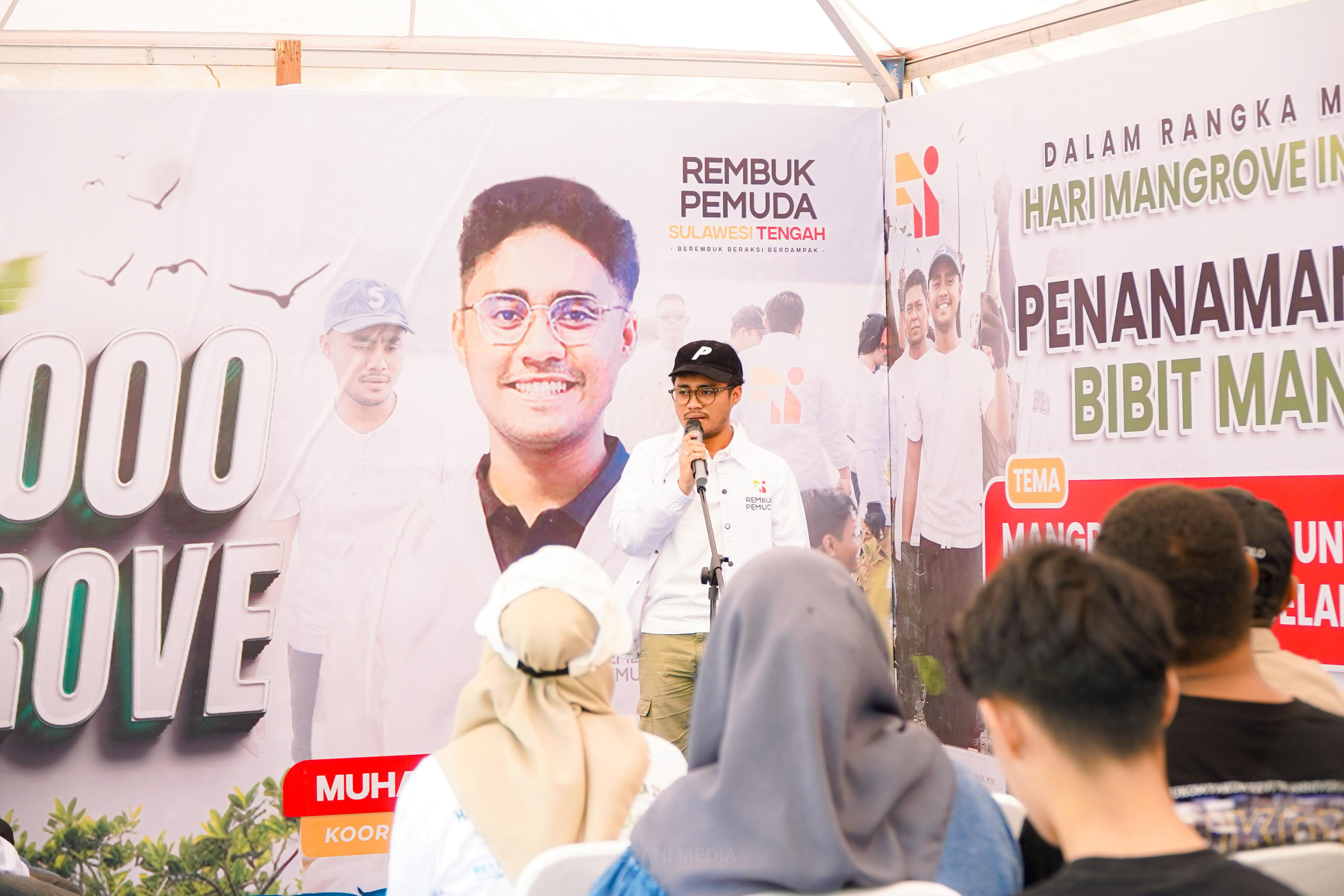 Rembuk Pemuda Sulteng Tanam 70.000 Mangrove, Fathur Razaq: Ini Sedekah Kita Untuk Alam