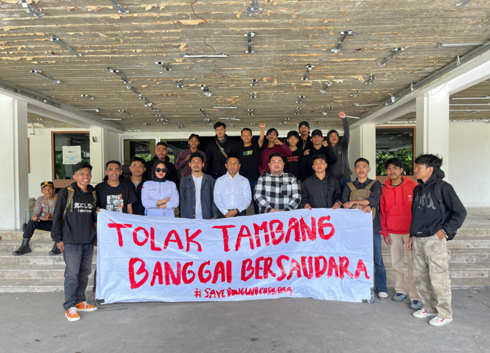Demi Air Bersih dan Hutan Mangrove, Pemuda Banggai Tuntut DPRD Sulteng Hentikan Tambang
