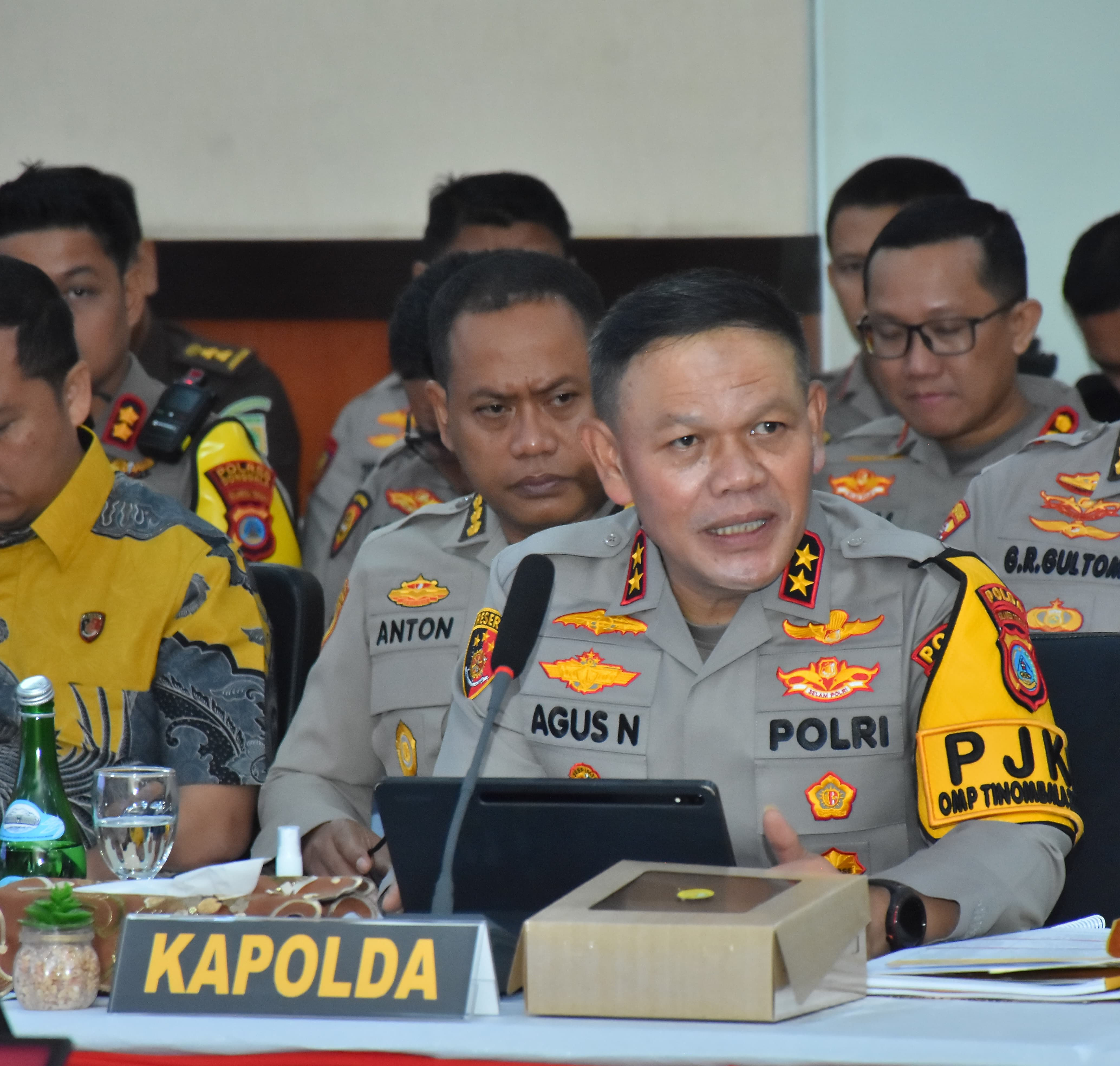RDP dengan DPR, Kapolda Sulteng Akui Penegakan Hukum Hadapi Banyak Tantangan