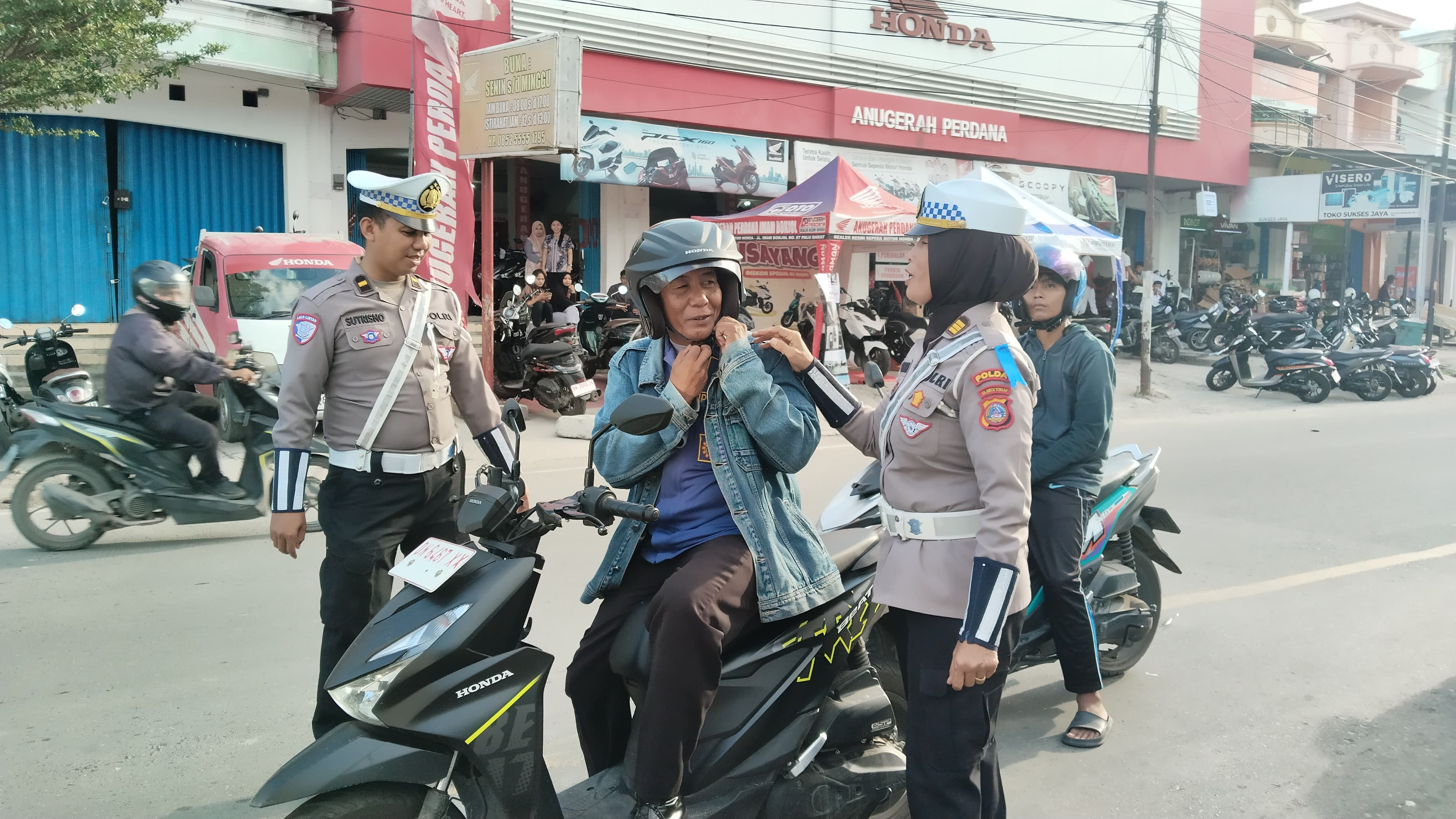 Pelanggaran Lalu Lintas di Sulteng Turun 27 Persen Selama Operasi Patuh Tinombala 2025