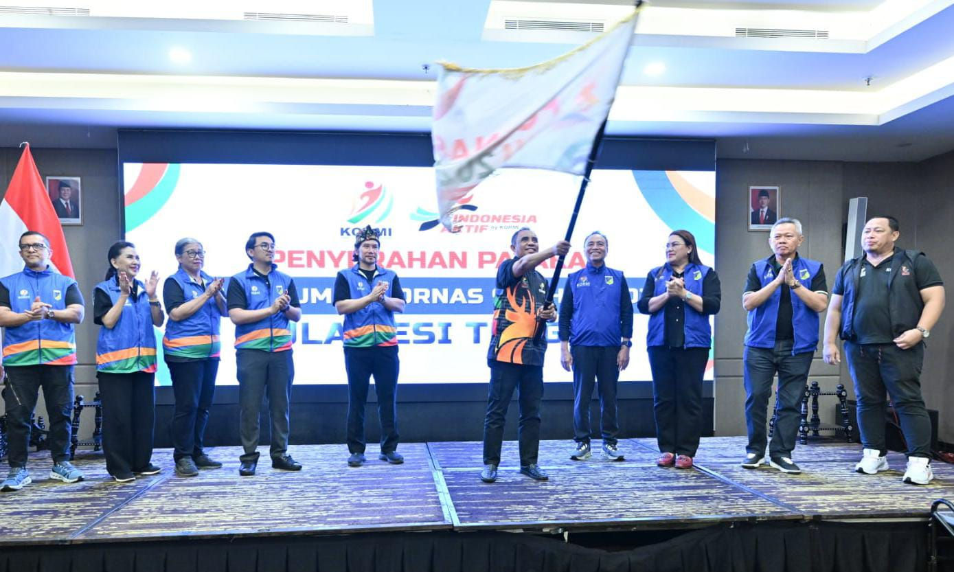 Bendera Pataka Diserahkan, Sulteng Pegang Amanah Tuan Rumah FORNAS IX